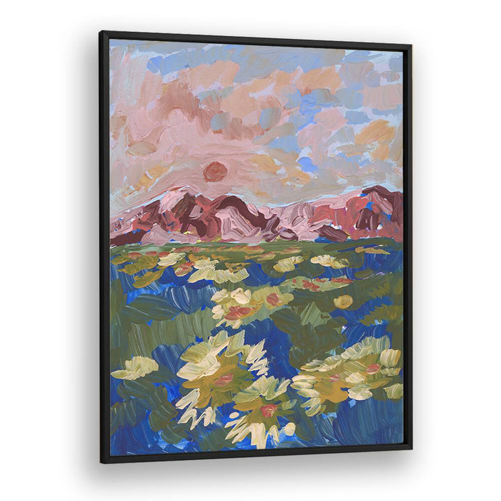 Eleanor Baker painting - WILD FLOWER MOUNTAIN I by Asianmonk