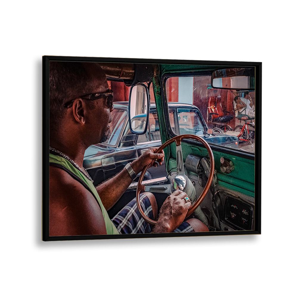 ABSTRACT painting - TAXIDRIVER I by Asianmonk