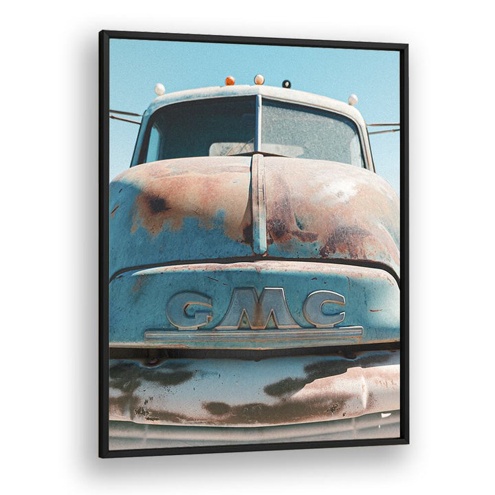 surreal painting - VINTAGE RUSTED GMC TRUCK by Asianmonk