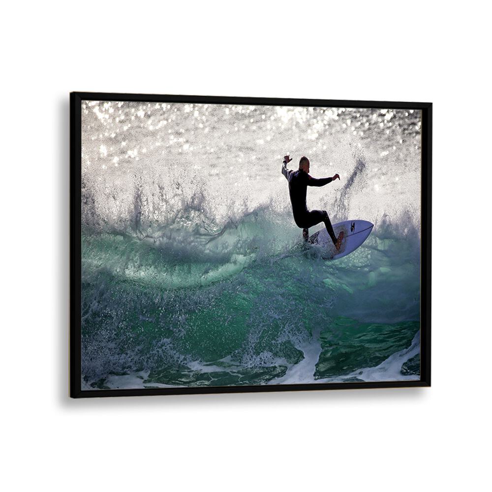 ABSTRACT painting - SURFING HIGH by Asianmonk