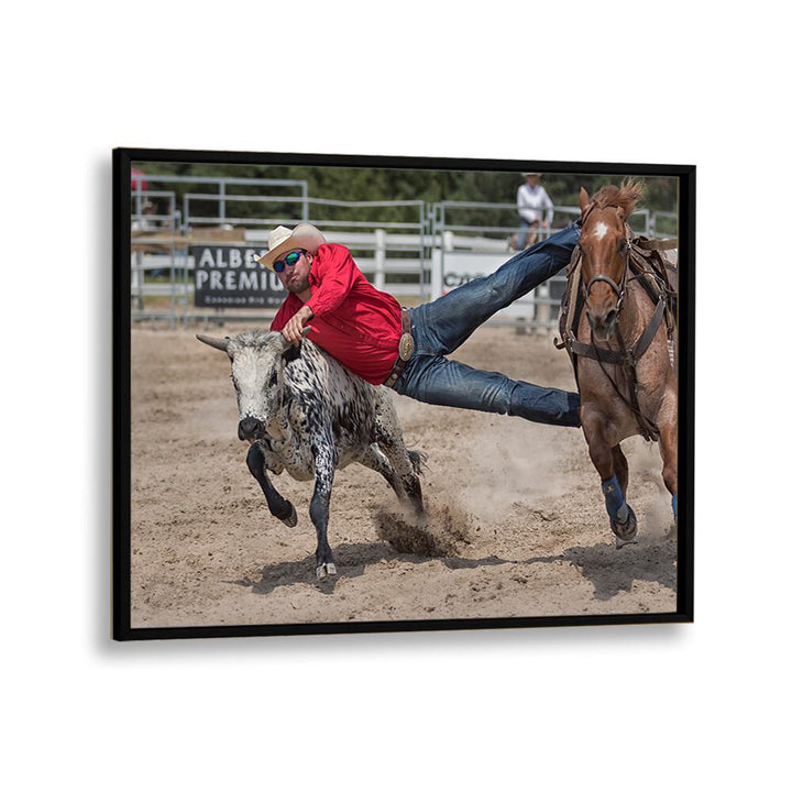 PHOTOGRAPHY painting - COWBOY BY HENRY ZHAO by Asianmonk