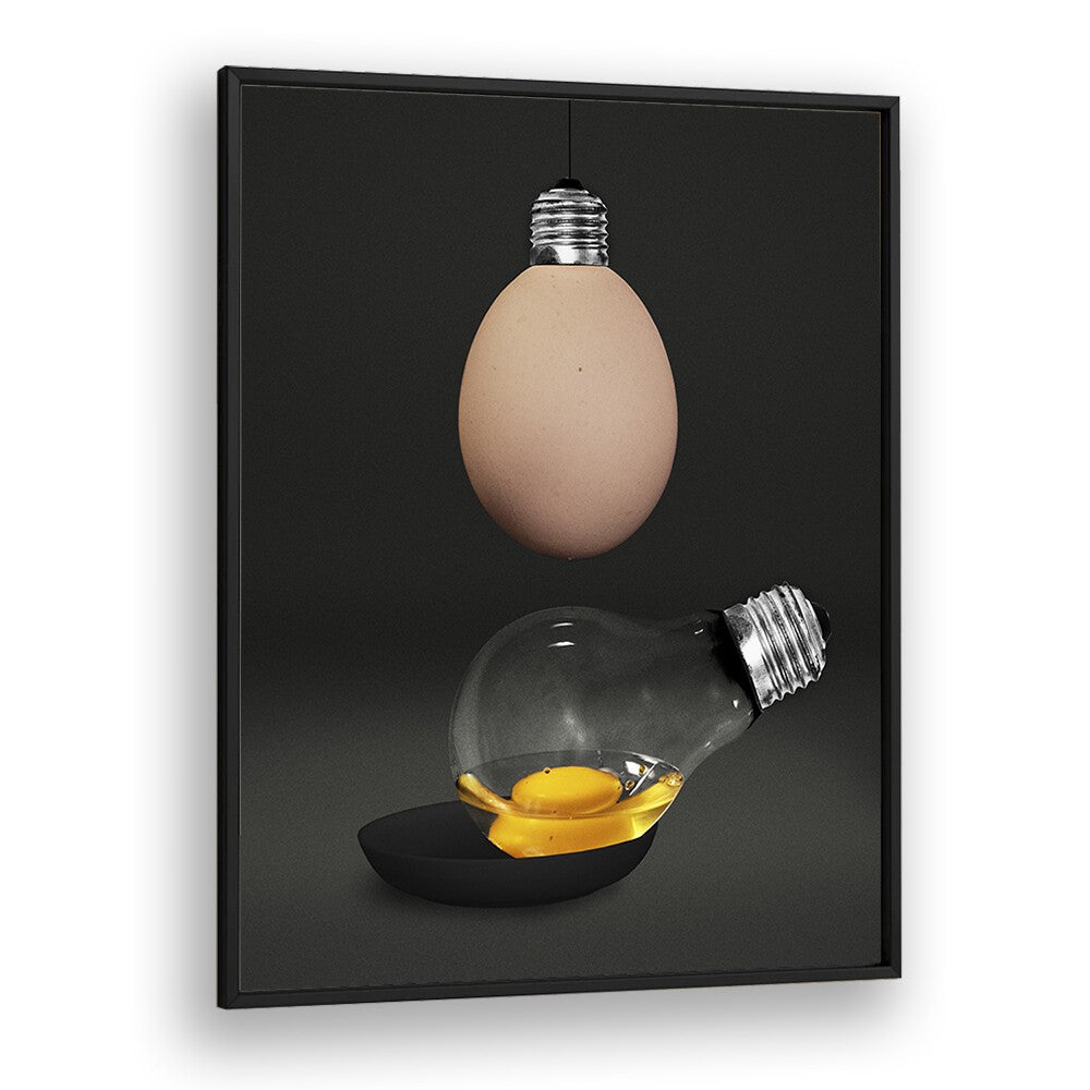 Christian Meermann painting - IS IT A LAMP OR AN EGG by Asianmonk