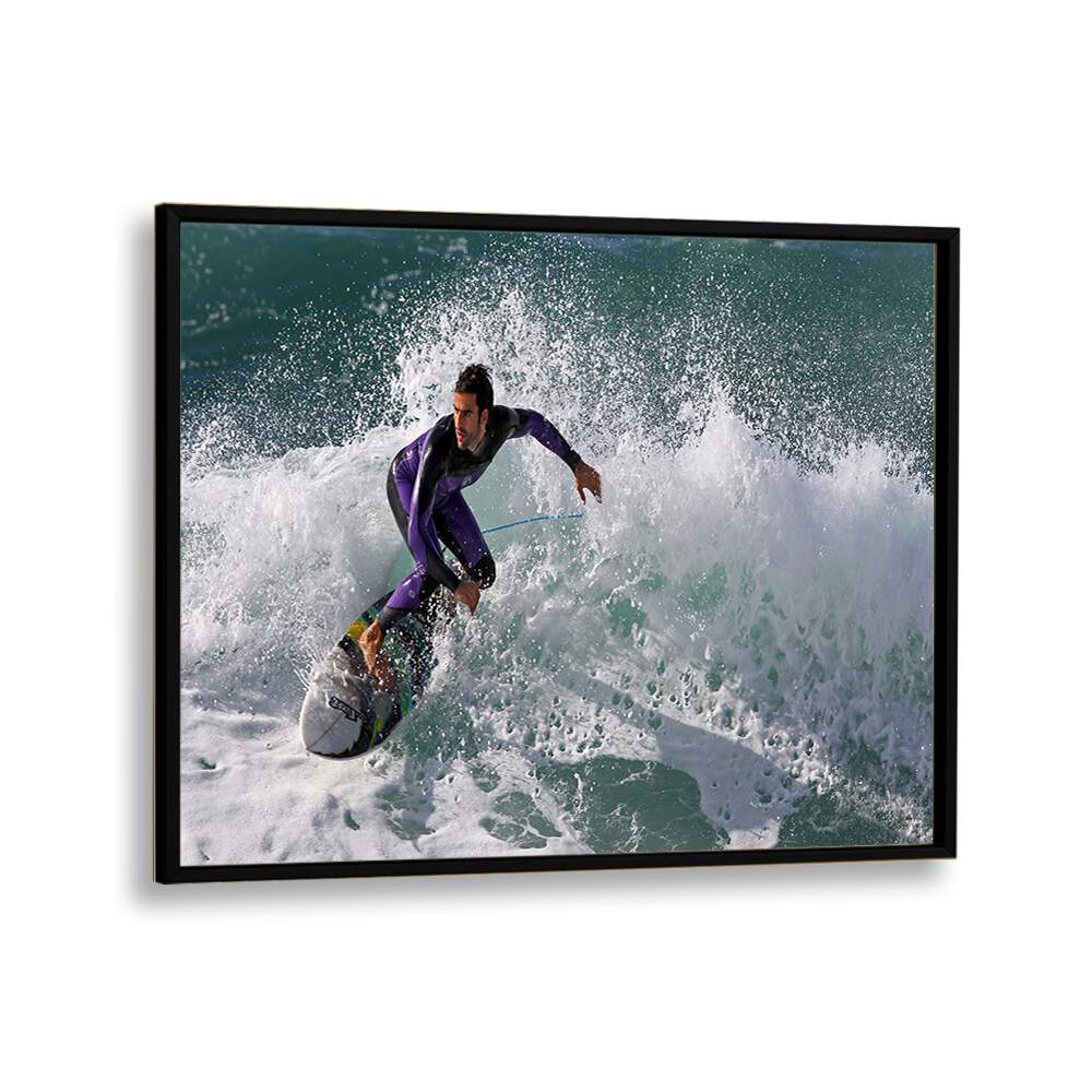 ABSTRACT painting - SURFING IN ISRAEL by Asianmonk