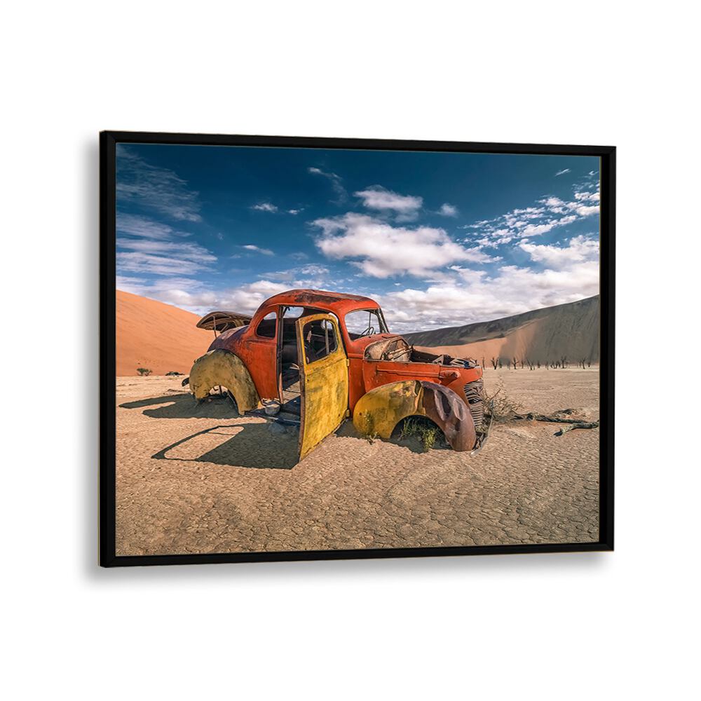 ABSTRACT painting - DESERT CAR by Asianmonk