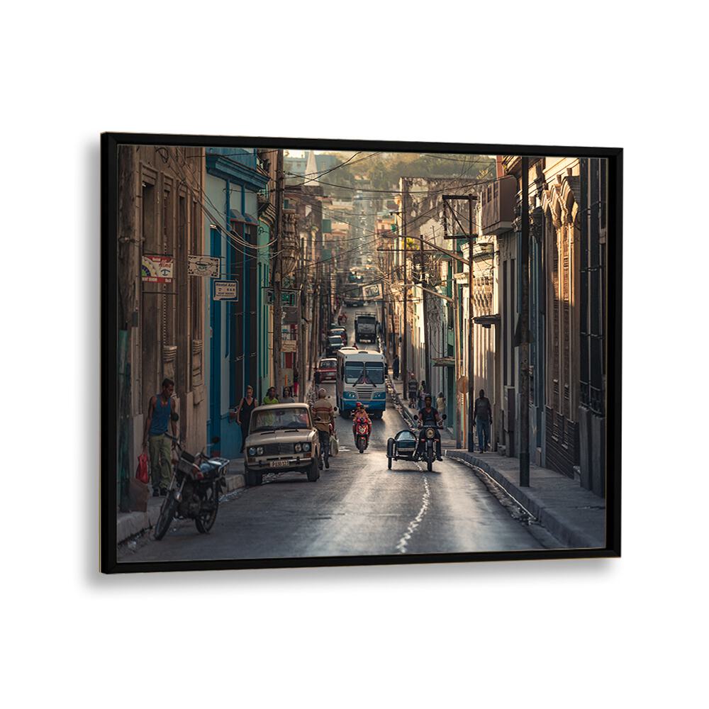 ABSTRACT painting - STREETS OF MATANZAS by Asianmonk