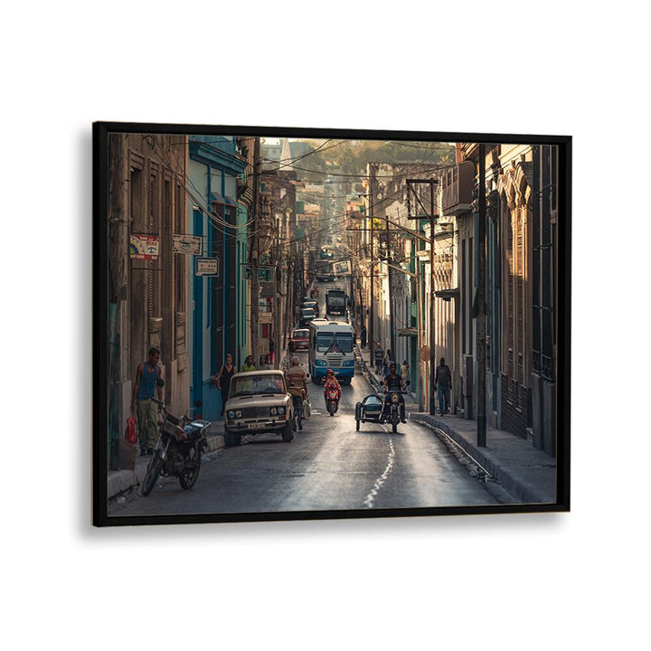 ABSTRACT painting - STREETS OF MATANZAS by Asianmonk