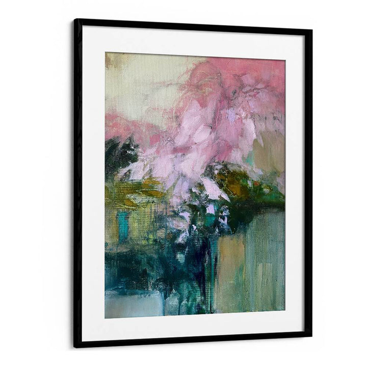 Laze Pink, abstract paintings featuring soft pink hues and modern design, perfect for stylish home decor.