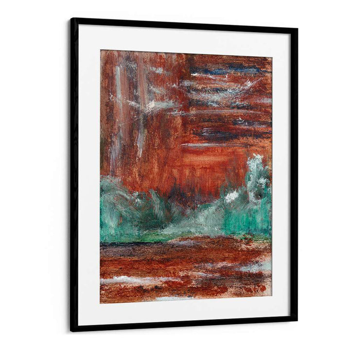 AUTUMN ABSTRACT LANDSCAPE I , ABSTRACT PAINTINGS