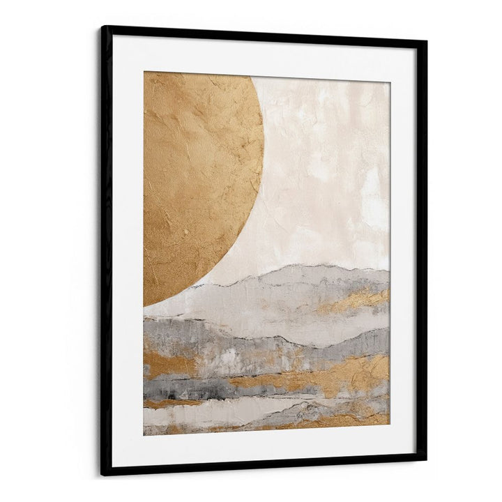 ABSTRACT GOLDEN LANDSCAPE