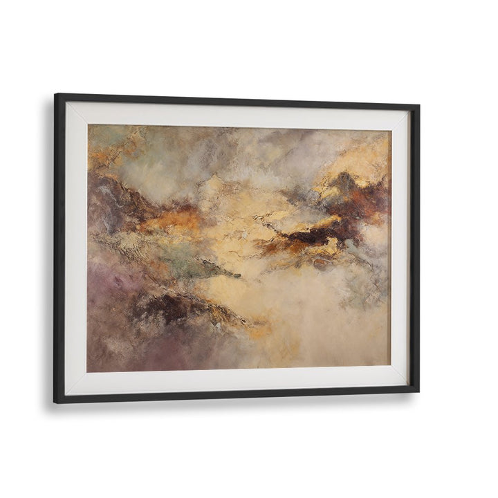 ABSTRACT GOLDEN CLOUDSCAPE