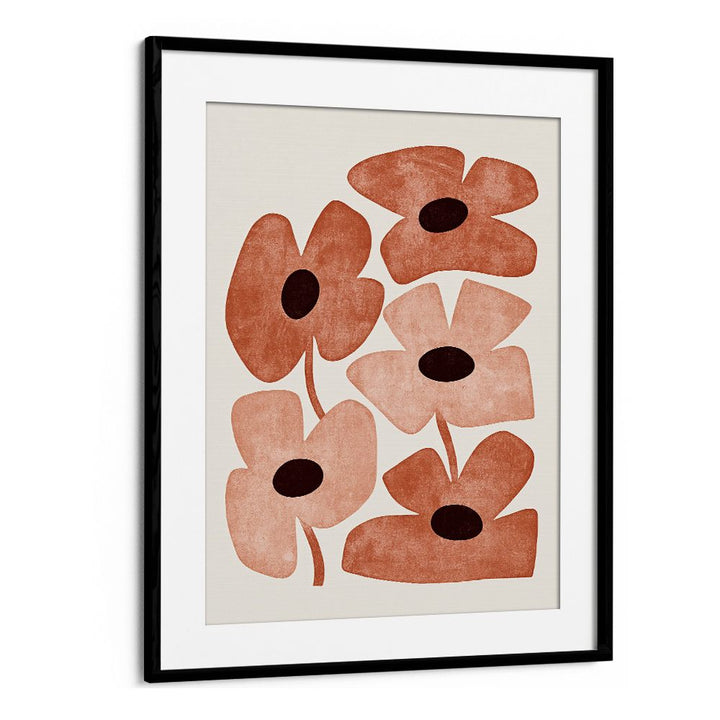 ABSTRACT TERRACOTTA BLOOMS