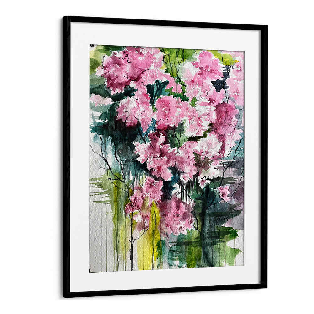 ALMOND TREE , FLORAL FLOWER PAINTINGS