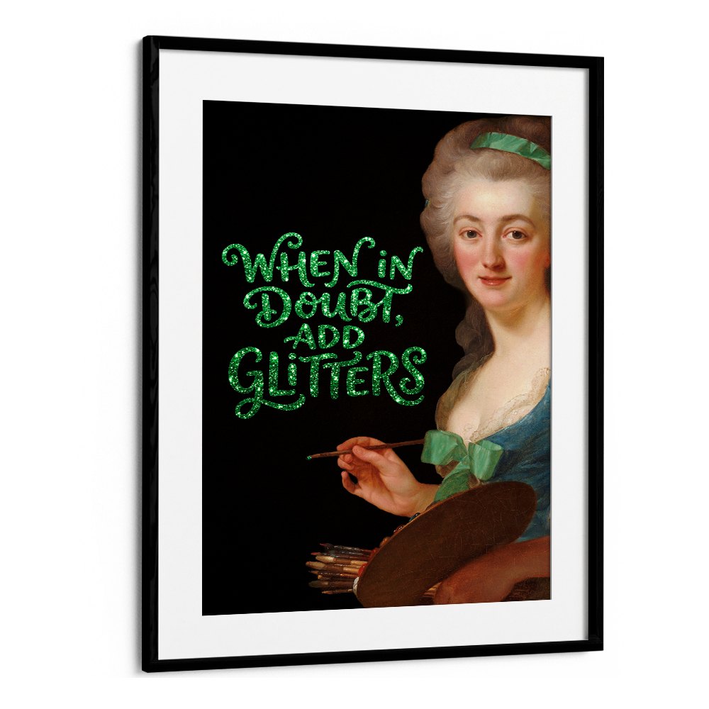 ARTIST'S GLITTERING ADVICE