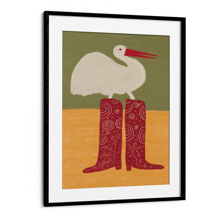 BIRD IN RED BOOTS