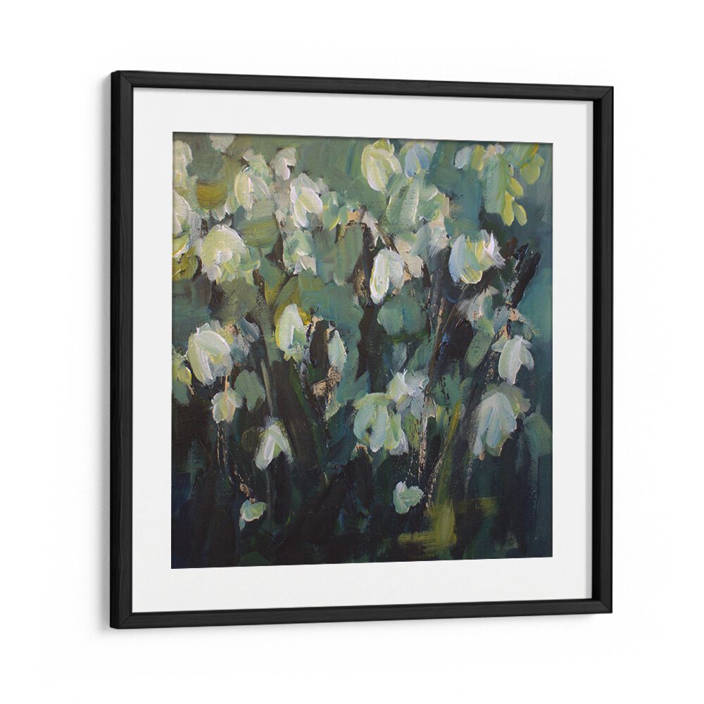 Capture the essence of nature with BLOOMING SERENITY, FLORAL FLOWER PAINTINGS—stunning abstract floral artistry.