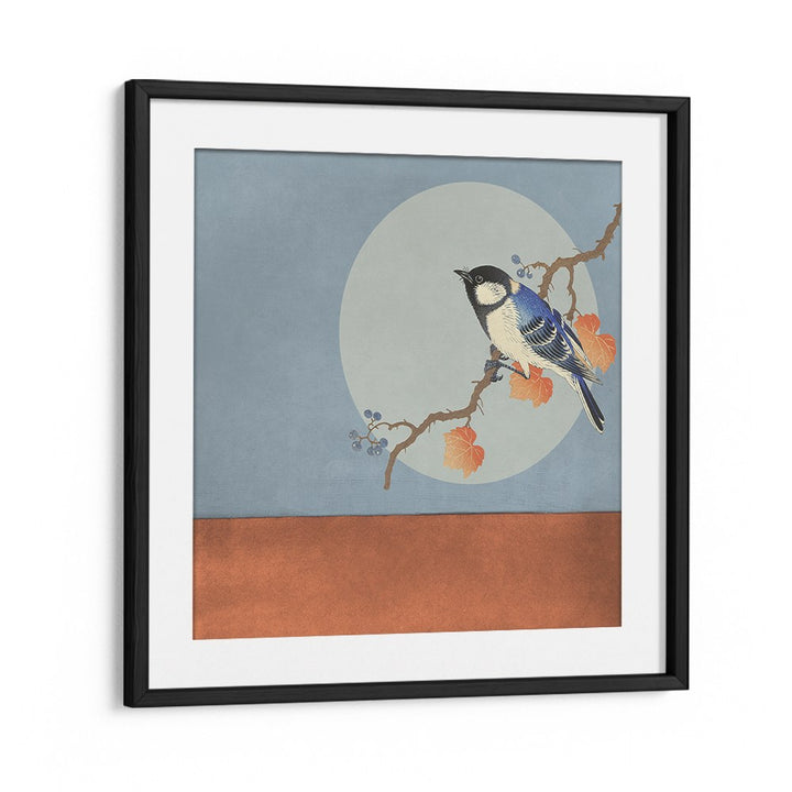 BLUE BIRD UNDER MOON