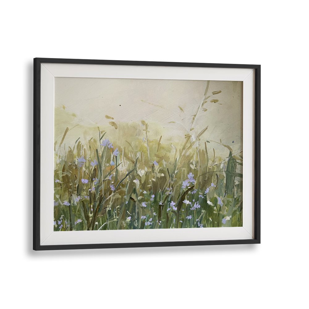 BLUE FLOWERS IN MEADOW