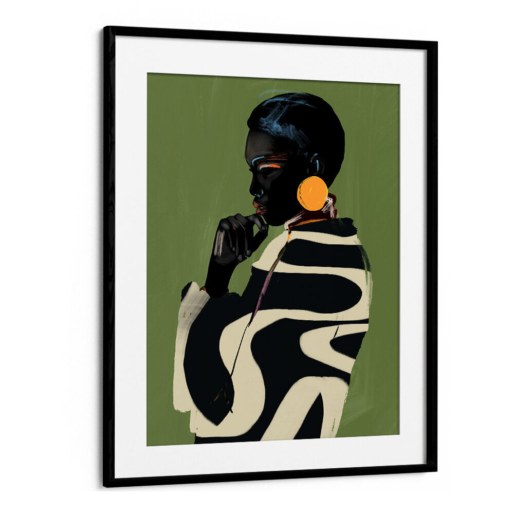 BOLD CONTEMPLATION , PORTRAITS & FIGURATIVE ILLUSTRATIONS