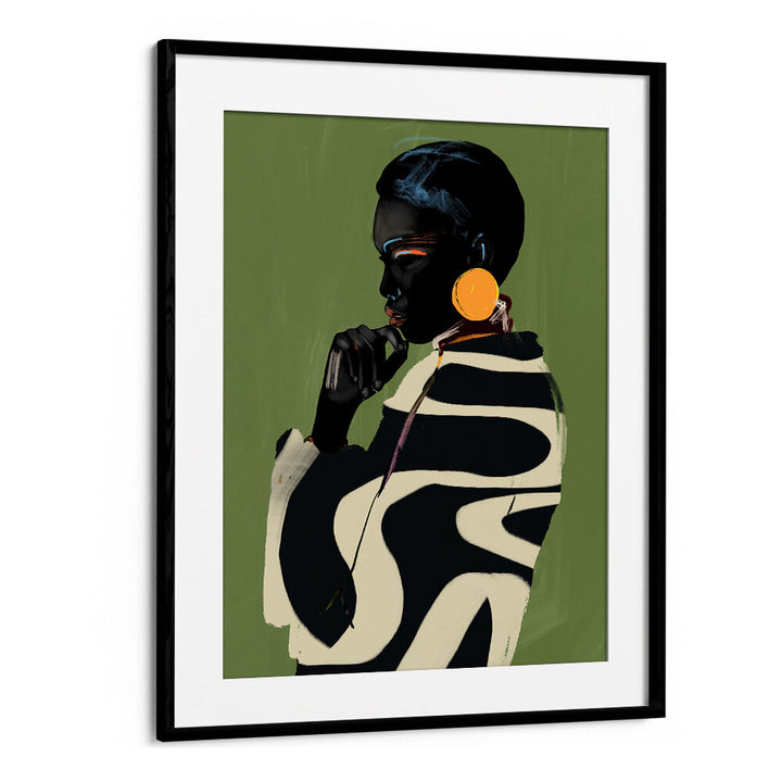 BOLD CONTEMPLATION , PORTRAITS & FIGURATIVE ILLUSTRATIONS