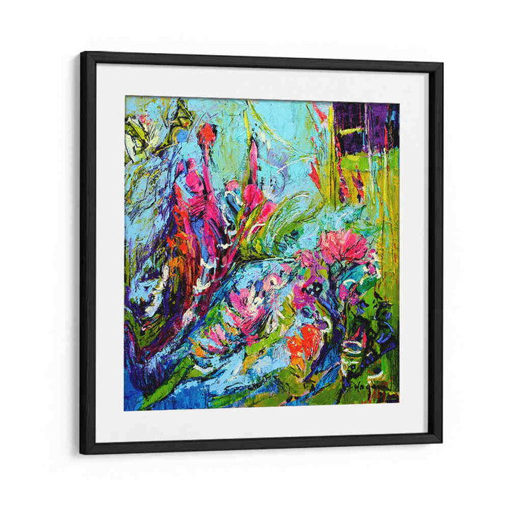 BOTANIC RADIANCE V , ABSTRACT PAINTINGS