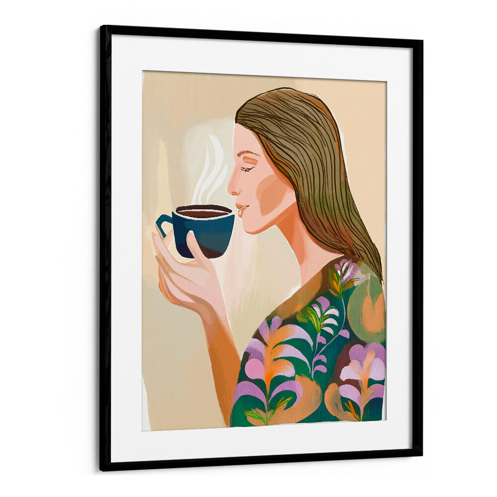 BREAKFAST COFFEE , PORTRAITS & FIGURATIVE ILLUSTRATIONS
