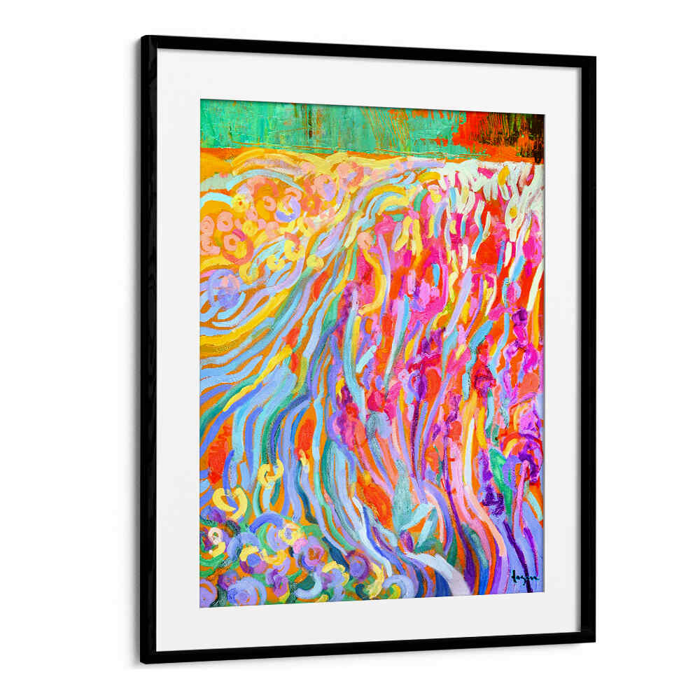 BRILLIANT BLOOM SCAPE II  , ABSTRACT PAINTINGS