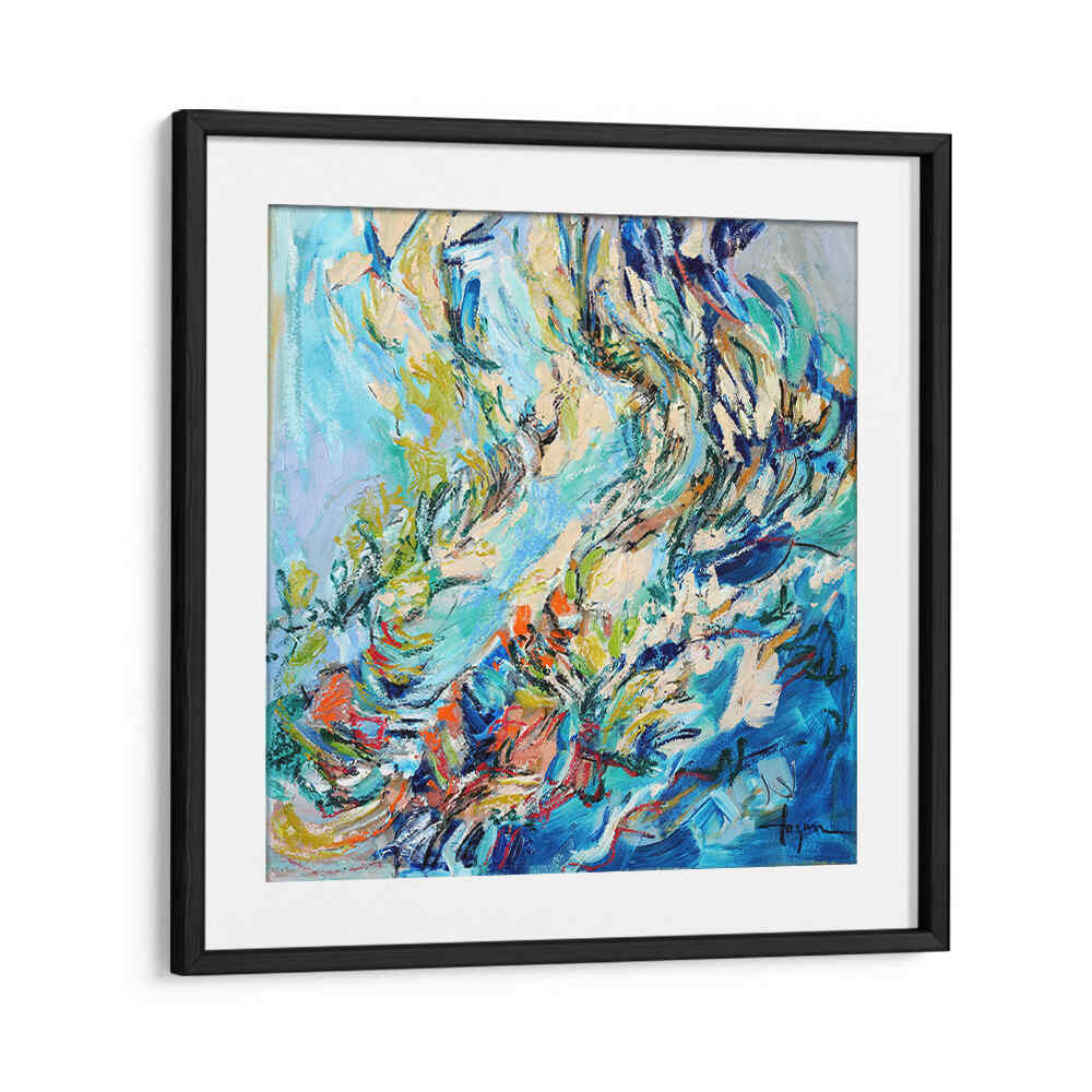 BURST OF BLOOMING LIGHT III , ABSTRACT PAINTINGS