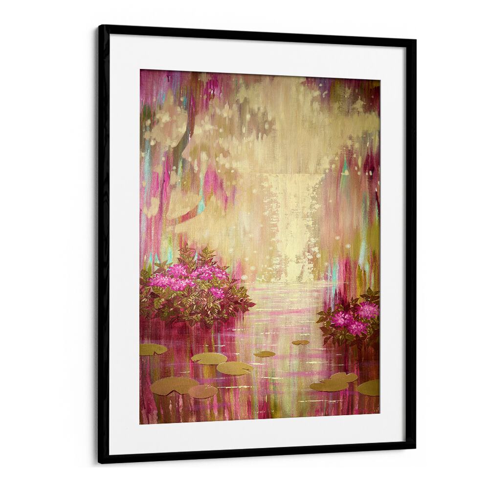 Vibrant BLOOMING WATERFALL, LANDSCAPE PAINTINGS add tranquility and color to any home or office space.