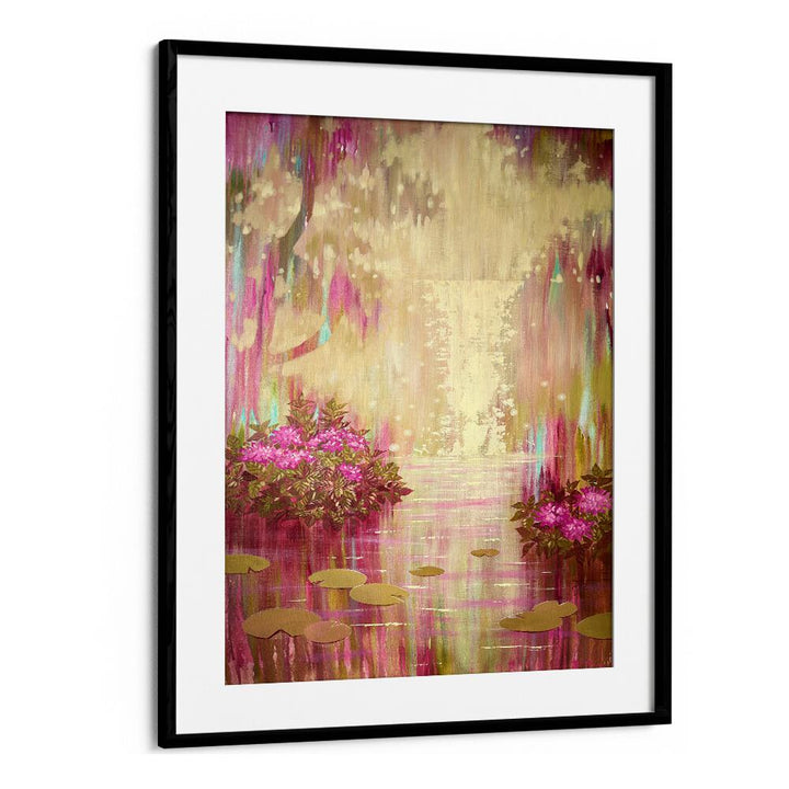 Vibrant BLOOMING WATERFALL, LANDSCAPE PAINTINGS add tranquility and color to any home or office space.