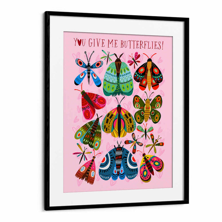 COLORFUL BUTTERFLY SYMPHONY , QUOTES & TYPOGRAPHY POSTERS