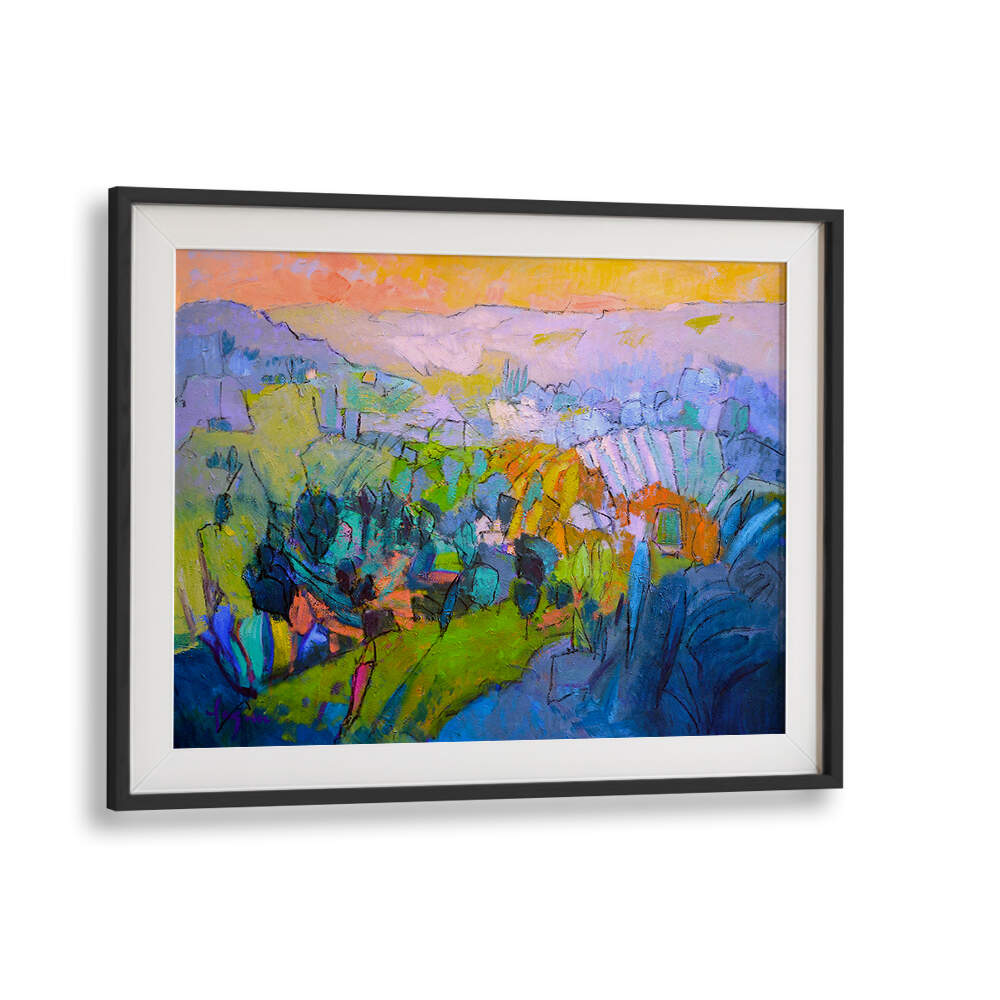 COLORFUL PANORAMA , LANDSCAPE PAINTINGS