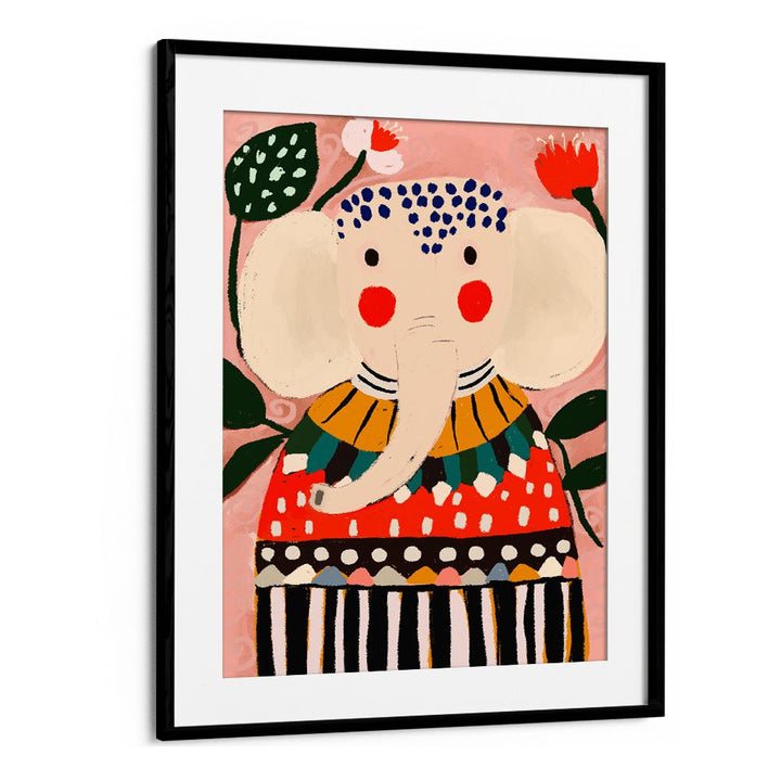 COLORFUL WHIMSICAL ELEPHANT