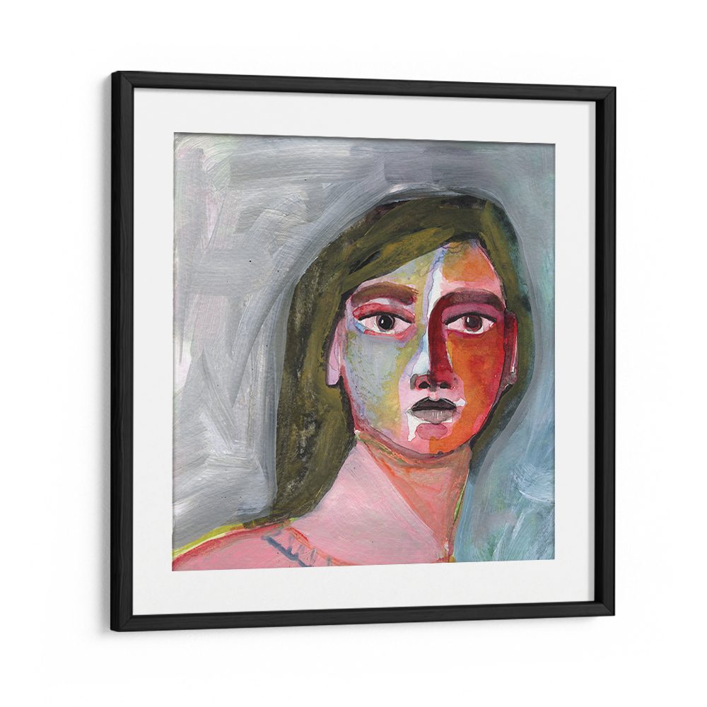 COLORFUL WOMAN PORTRAIT