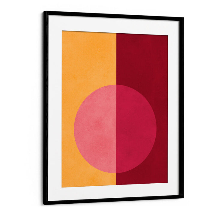 CRIMSON BALANCE , GEOMETRIC ART PRINTS