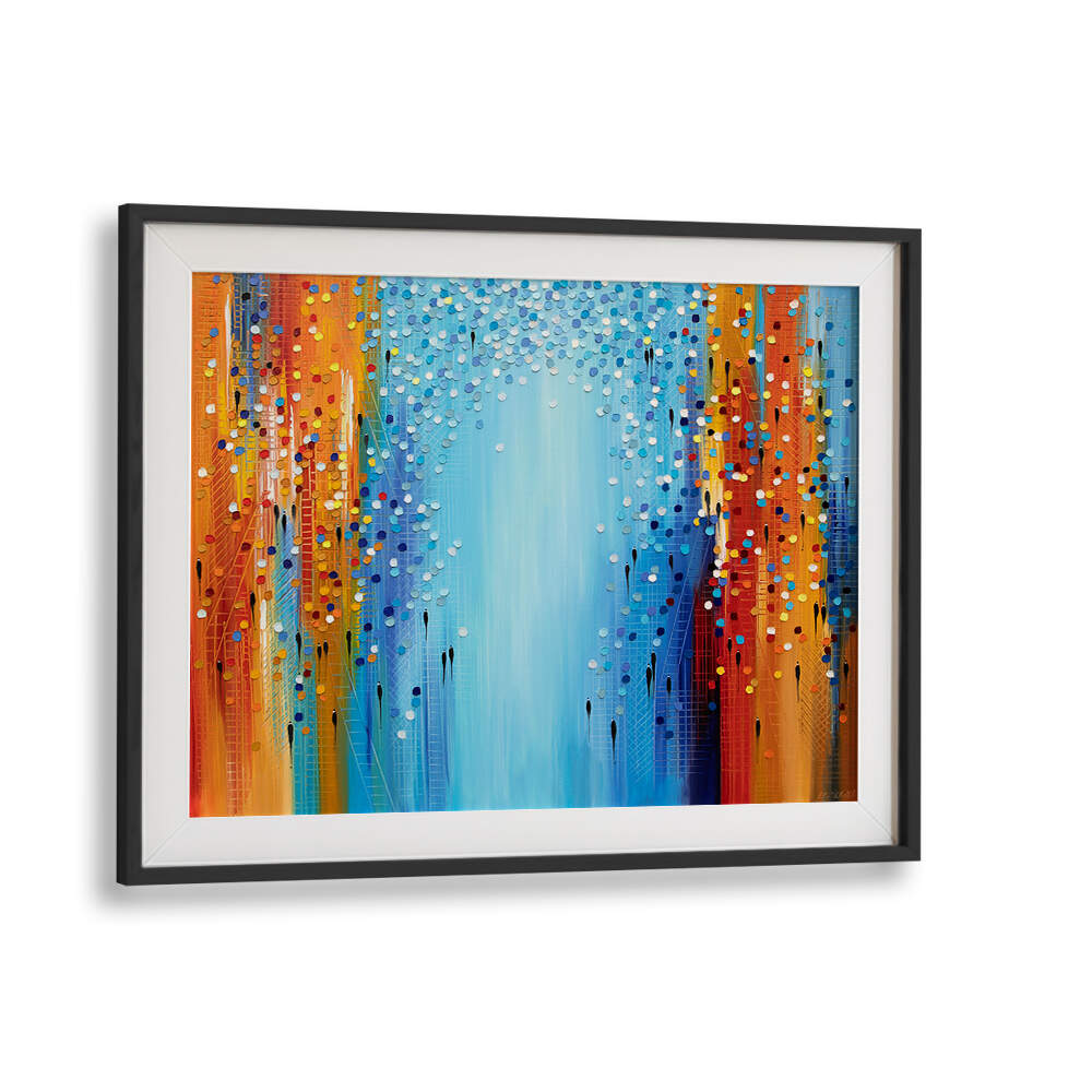 COLORS OF THE CITY MOOD , MODERN IMPRESSIONISM PAINTINGS