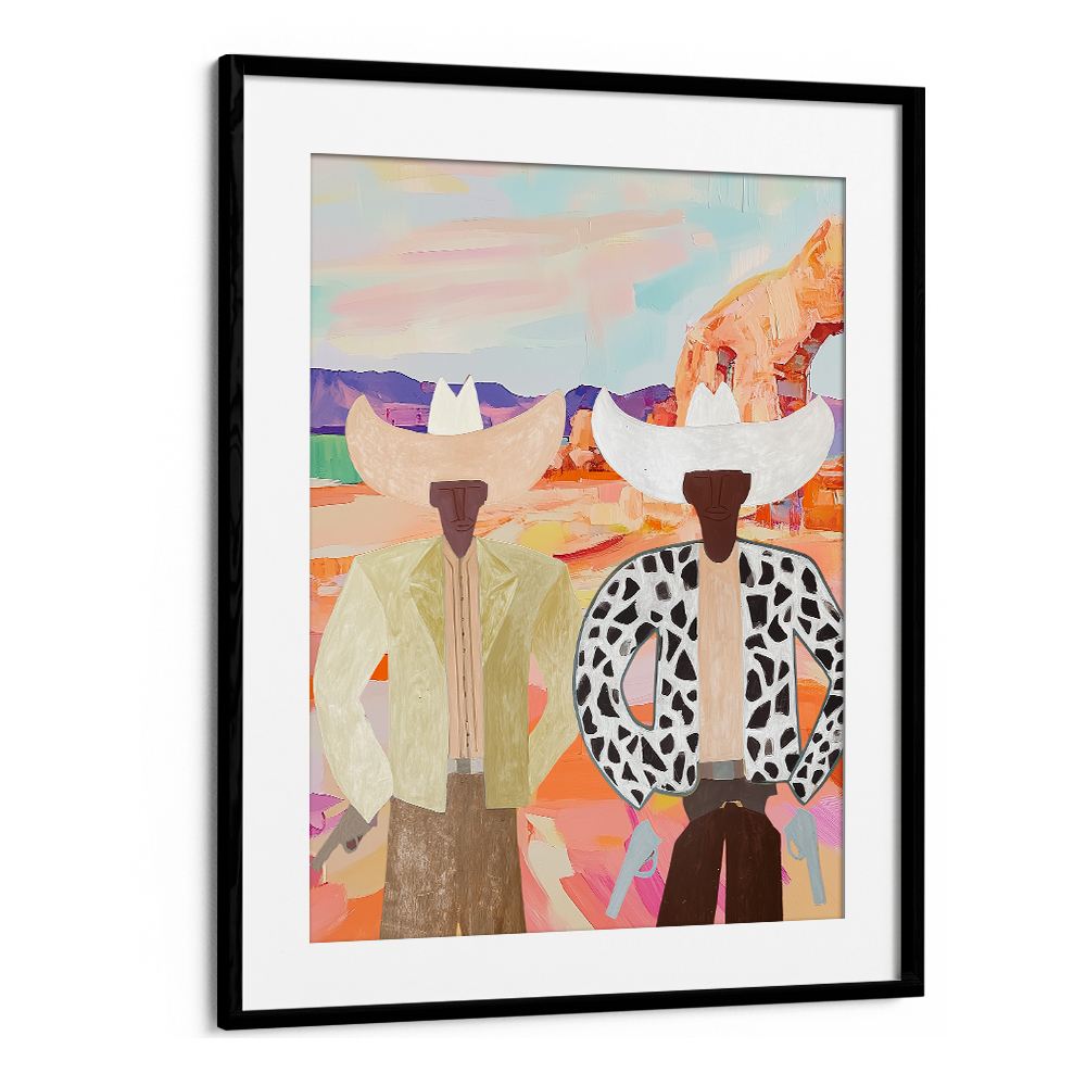 DESERT COWBOYS WITH PISTOLS