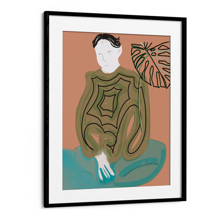 Stylish DORIS, PORTRAITS illustration featuring a figure, perfect for enhancing modern decor. Elevate your space!