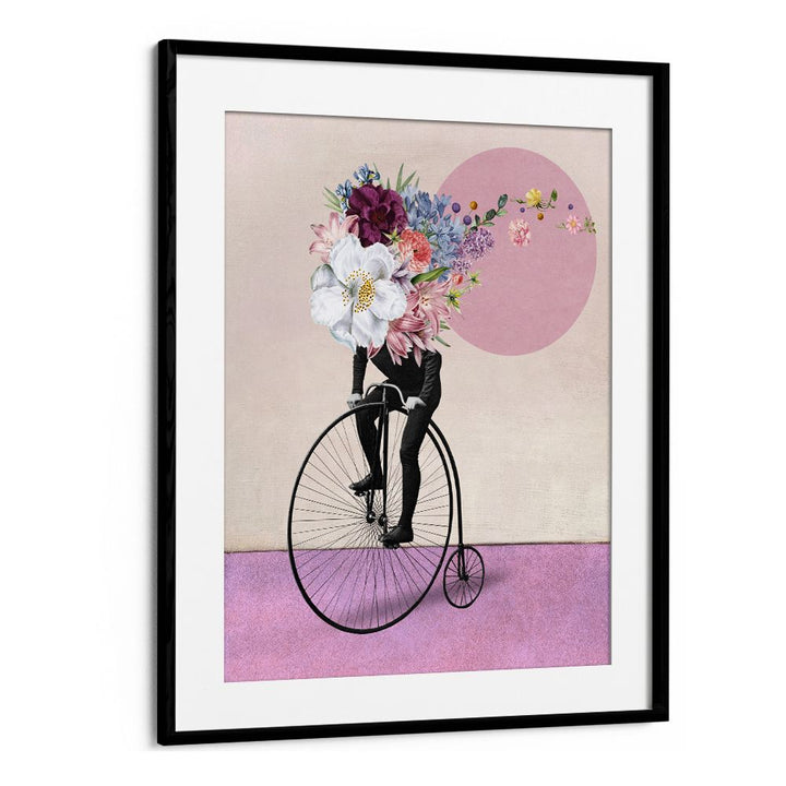 FLOWER HEAD PENNY FARTHING