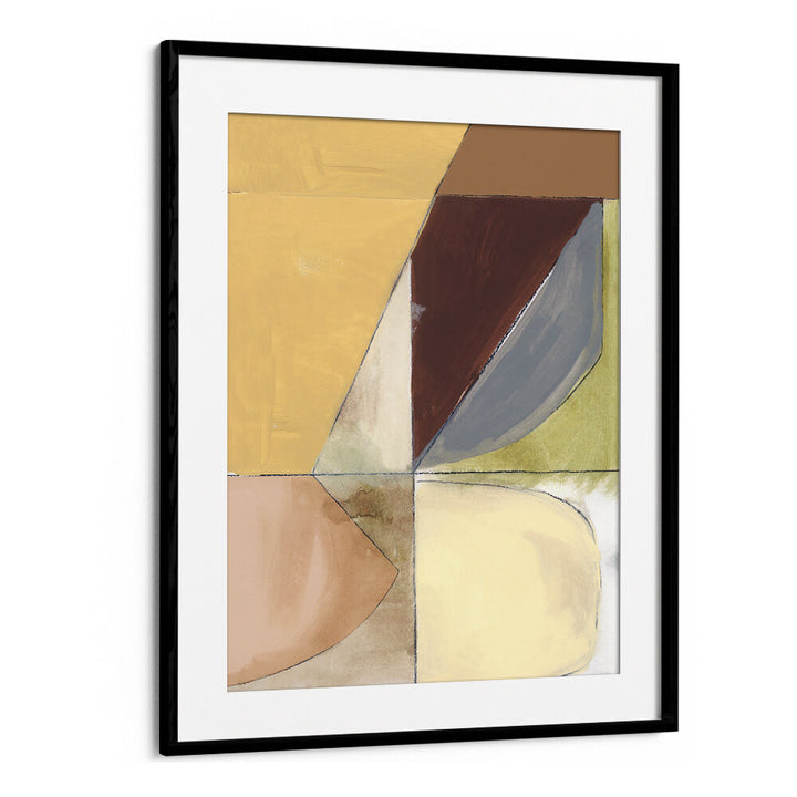 DUSTY PINK YELLOW ABSTRACT II , ABSTRACT PAINTINGS