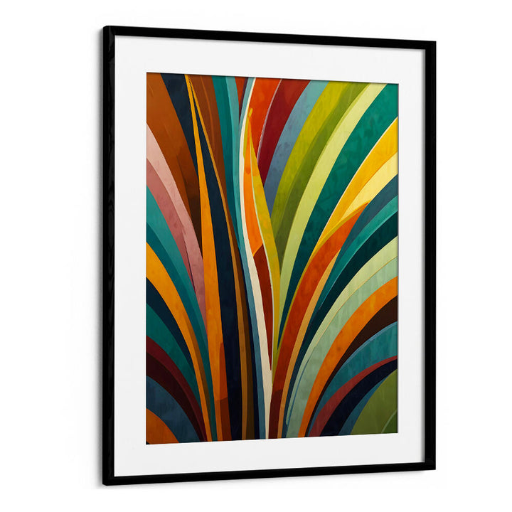 DANCING STRIPES IN COLOR , ORGANIC FORMS