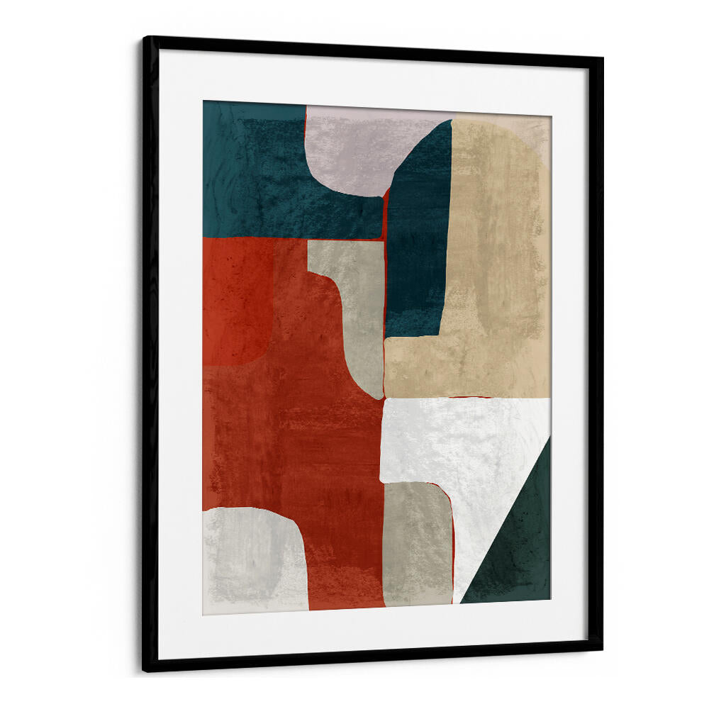 EARTH AND TIDE INTERLOCK , ABSTRACT PAINTINGS