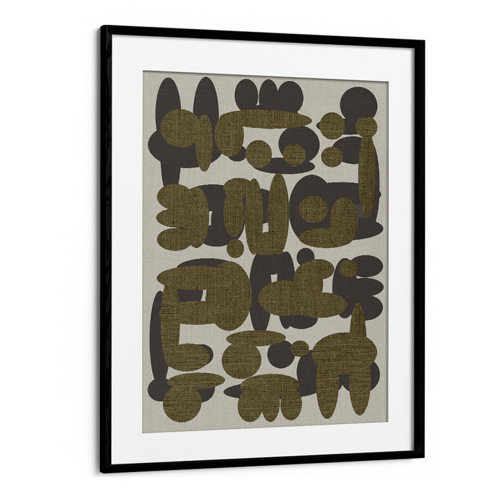 Elegant EBONY SHAPES II, ABSTRACT PAINTINGS featuring modern designs to enhance your art collection with sophistication.