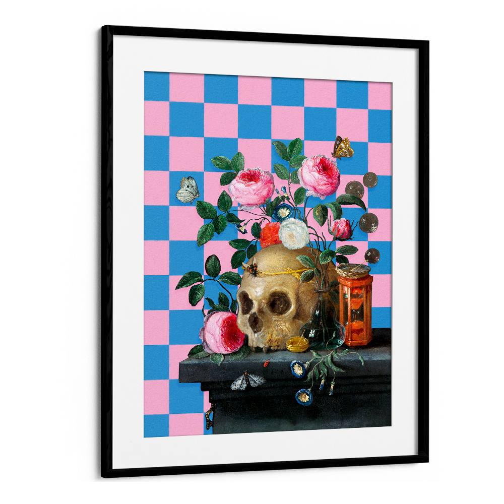 ECLECTIC SKULL AND ROSES