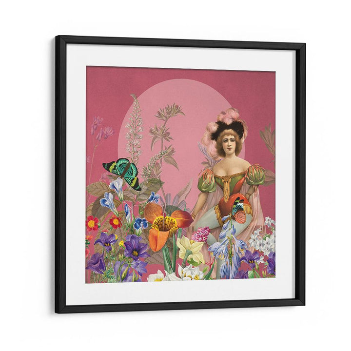 ELEGANT FLORAL PORTRAIT