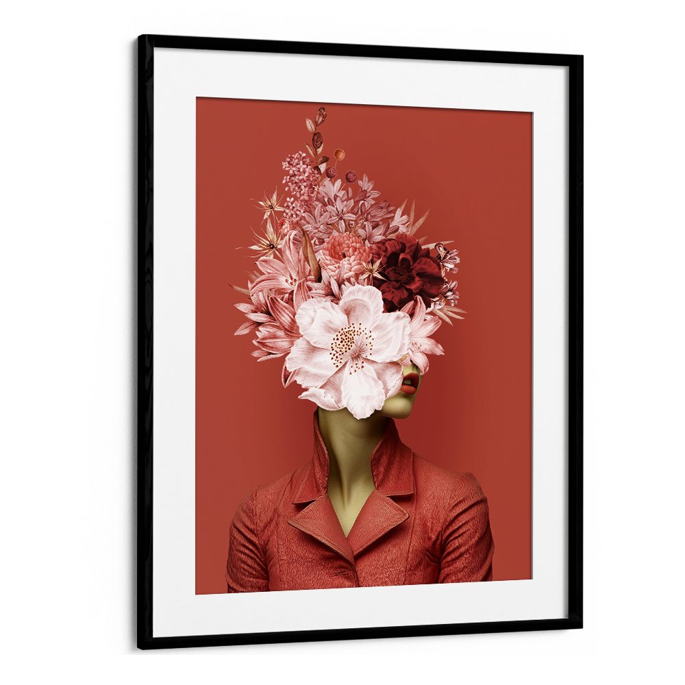 ELEGANT FLORAL PORTRAIT