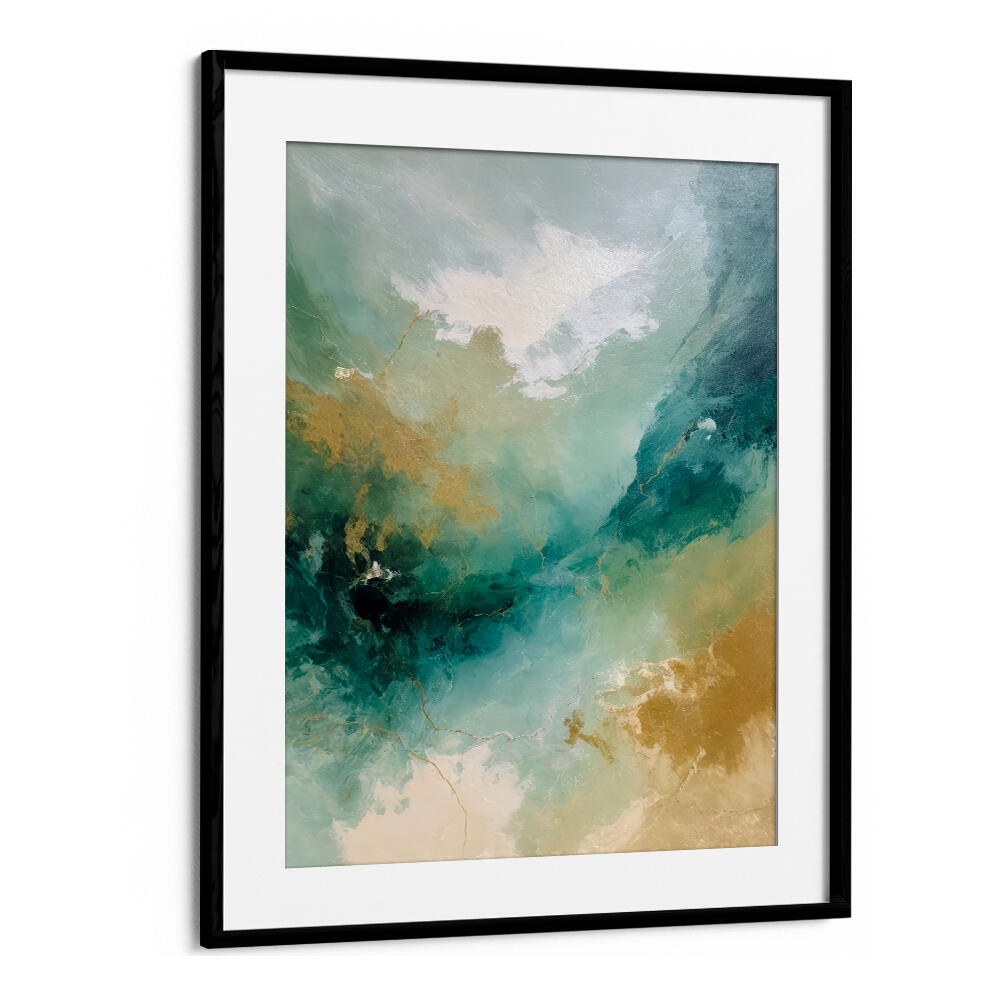 EMERALD SKIES , ABSTRACT PAINTINGS