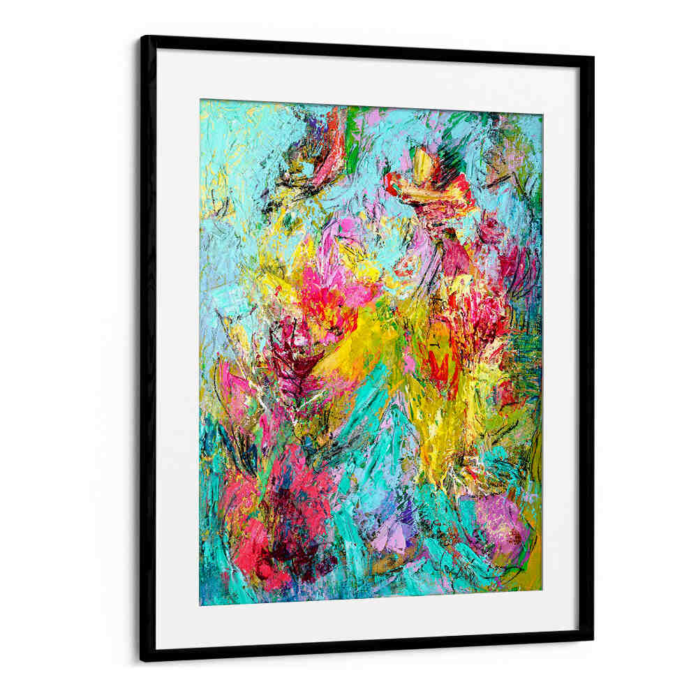 EXPRESSIONIST COLORFUL ABSTRACT III , ABSTRACT PAINTINGS
