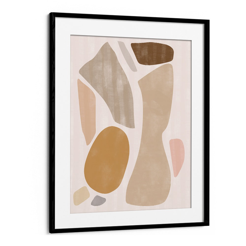 FIGURE NO II, GEOMETRIC ART PRINTS showcase modern design with elegant shapes and colors for contemporary decor.
