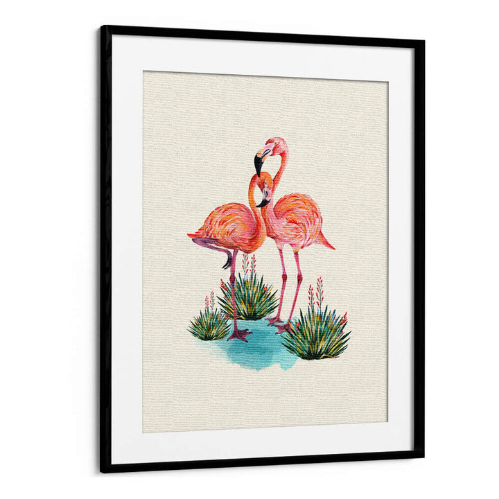 FLAMINGO , ANIMAL PAINTINGS