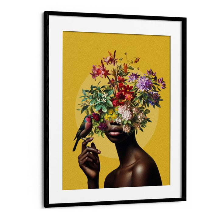 FLORAL DREAMER WITH BIRD